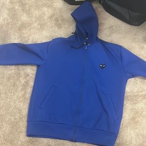 Comme Des Garçons Play Hoodie.